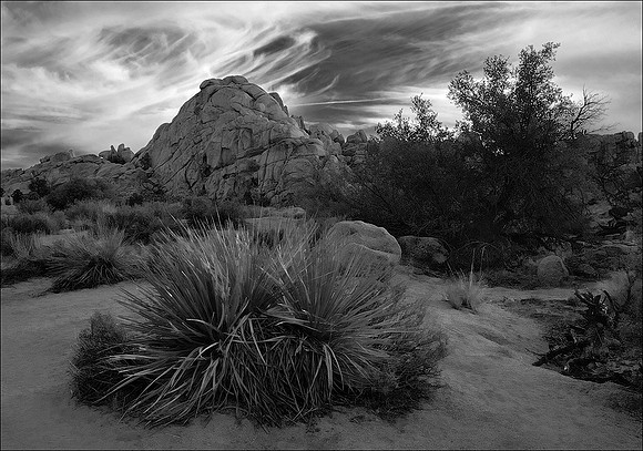 Granite Rocks, Clouds